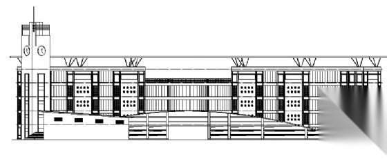 某交通学校五层教学楼建筑施工图纸