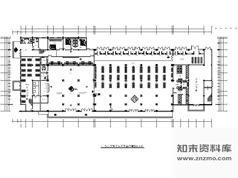 施工图某大型长途汽车站装修图