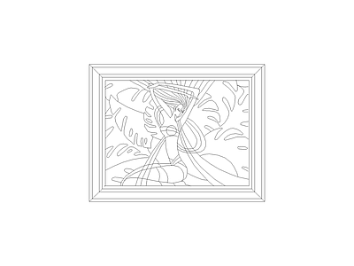 挂画 常用平面立面图块