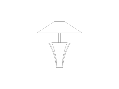 灯具图块 工装图块