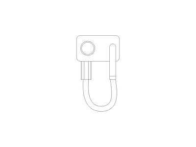 五金管件 现代简约洁具模型图块