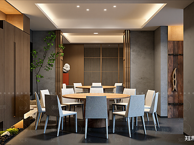 新中式酒店餐厅