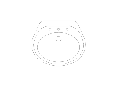 成品洗手盆 工具成品洗手台平面