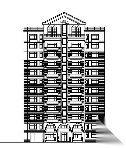 小高层住宅建筑方案
