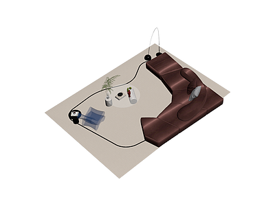 现代风格沙发组合