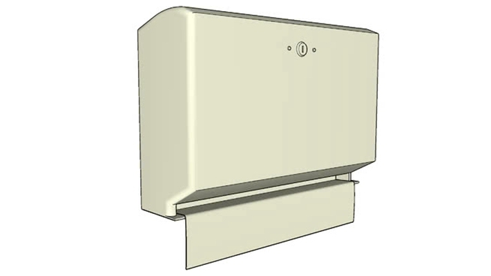 纸巾盒 草图大师模型