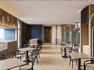 现代酒店餐厅