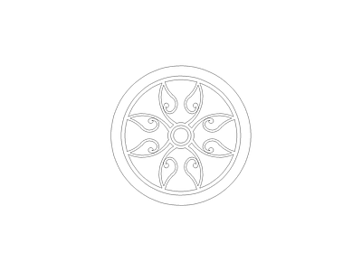 中式家具图块 图案