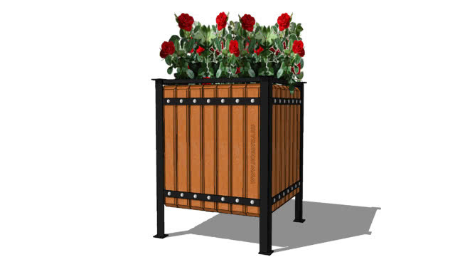 “цветочницапарковая四路”/“景观flowerpot Quadro” 垃圾箱 其他 室外 编钟 椅子