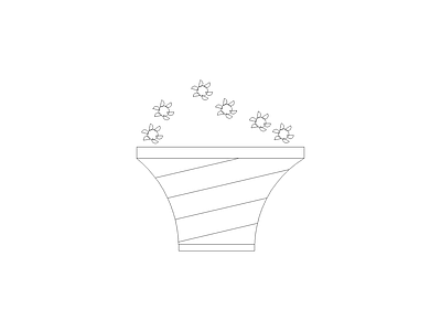 花 工厂家具图块
