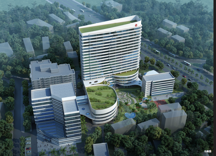 [广东]横岗人民医院建筑设计方案文本