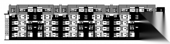 [南昌]某多层精装修住宅小区67#楼建筑施工图