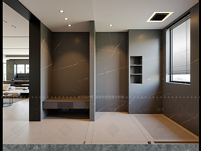 现代酒店卫生间