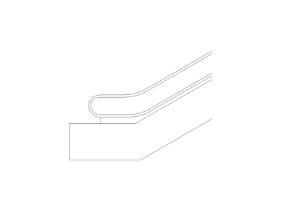 楼梯栏杆扶手 顶级家具图块图块