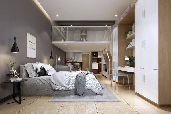 北欧loft双层公寓