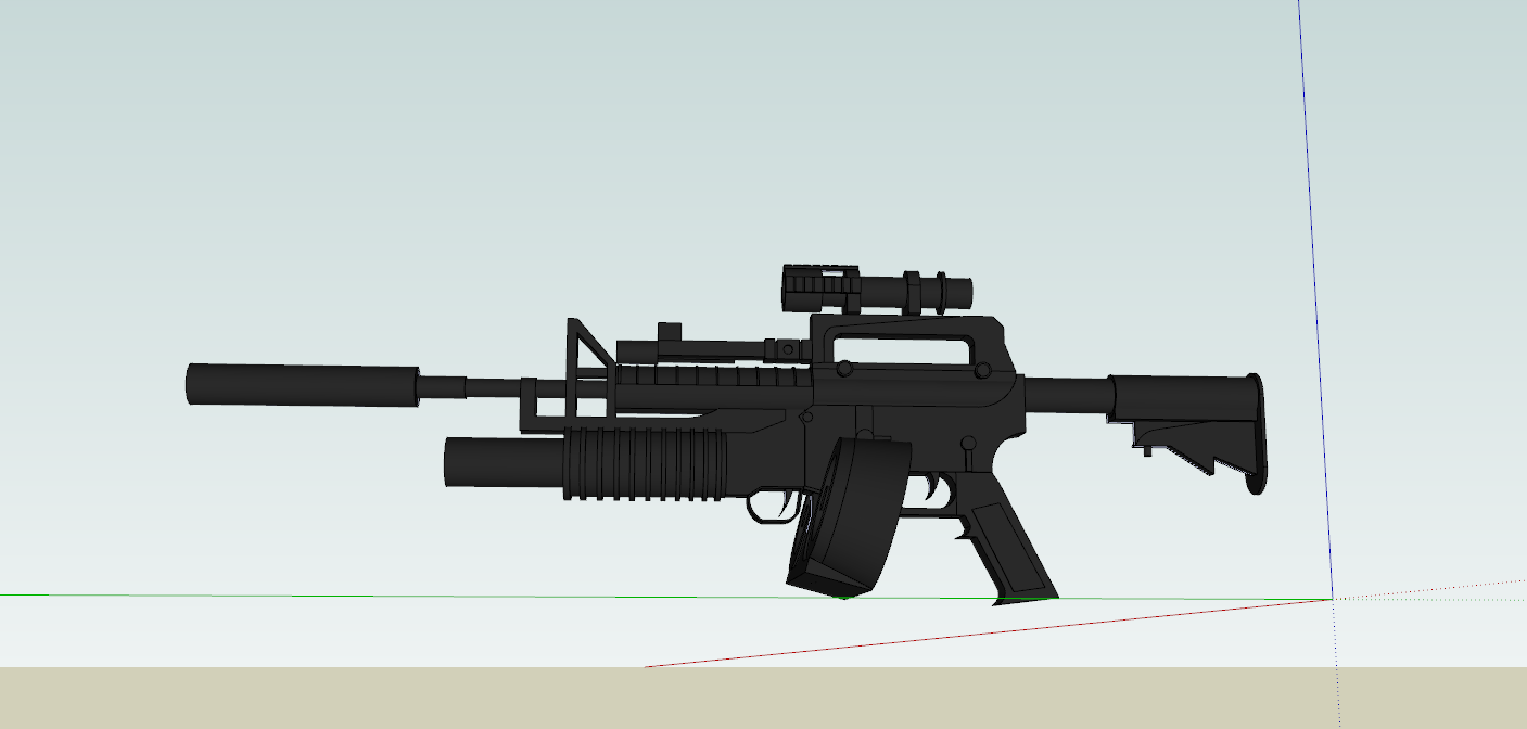 M4A1弹鼓100型