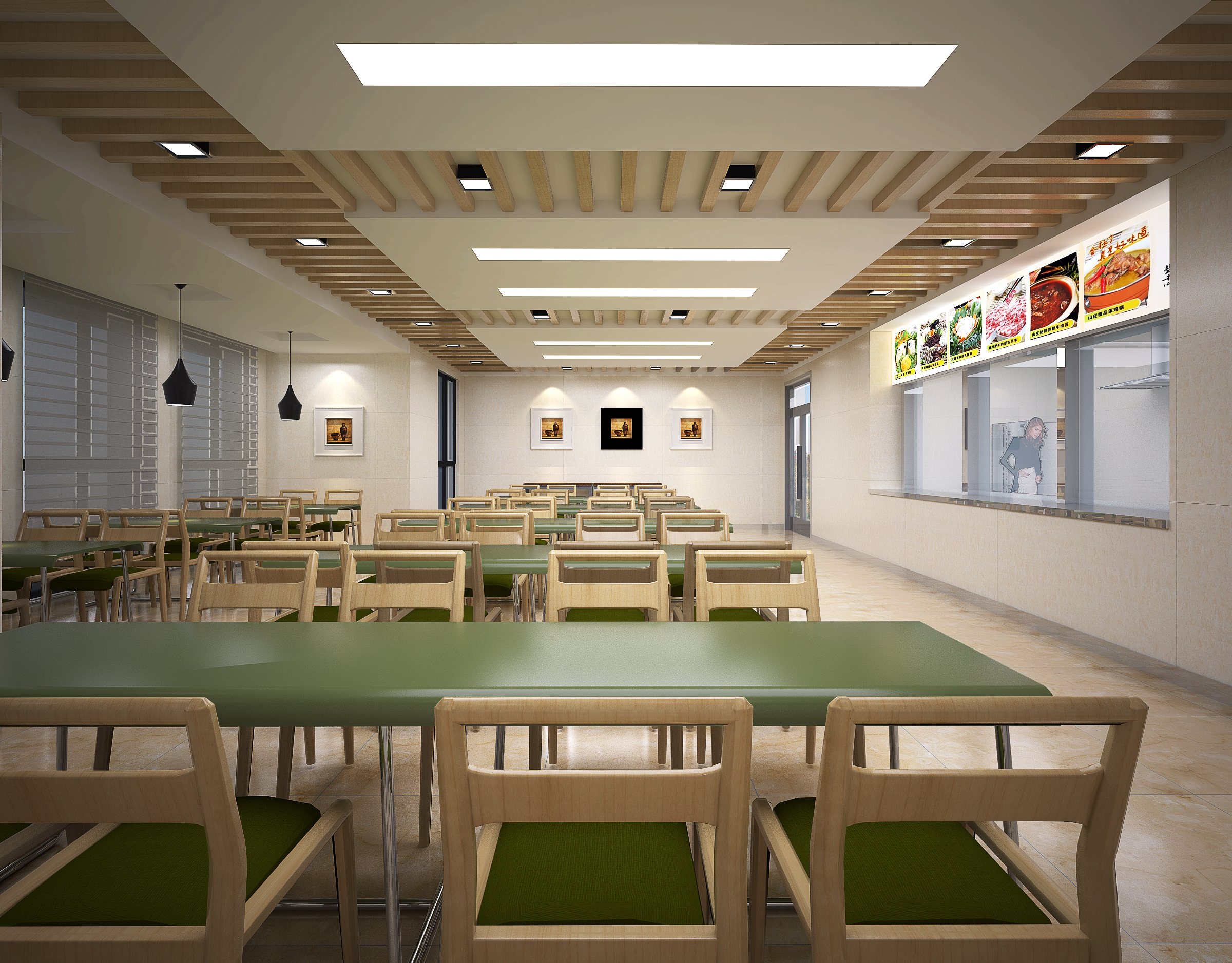 餐厅  食堂  中式餐馆 企业食堂