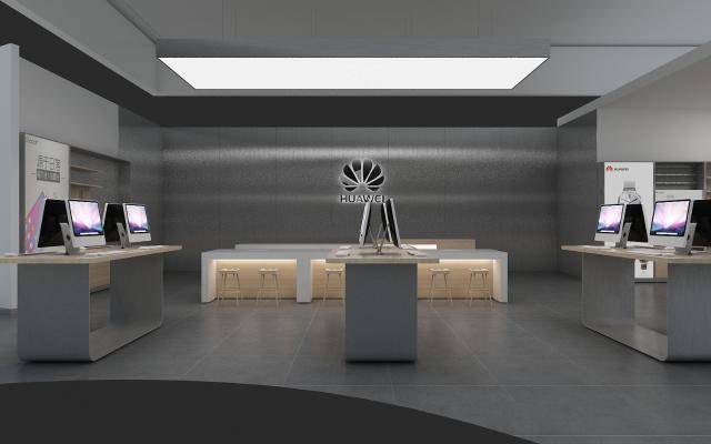 现代华为展厅