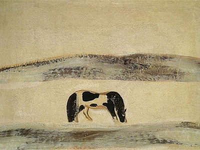 中式其他挂画 表现主义动物画 现代抽象派绘画