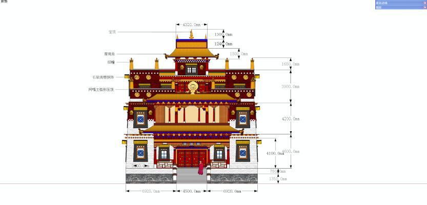 香格里拉藏传佛教寺庙