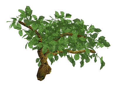 造型景观绿植模型