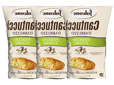 三袋装饼干组合模型