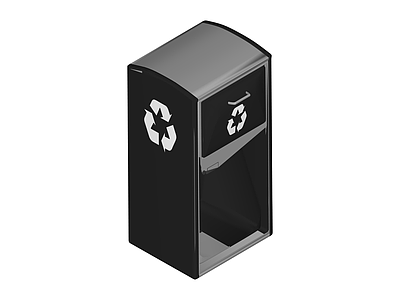 双分类回收垃圾桶