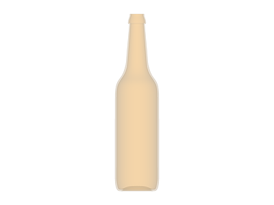 米色磨砂质感酒瓶