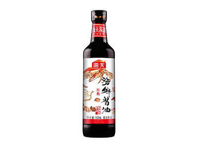 海天海鲜酱油瓶