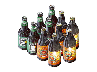 O'Fallon啤酒瓶组合