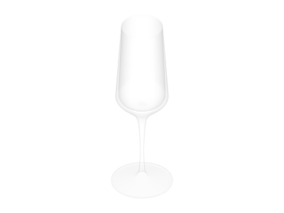 白色高脚香槟杯