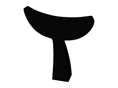 黑色异形台灯/灯具