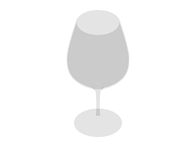 灰色高脚酒杯白模