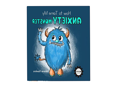 焦虑怪兽绘本模型