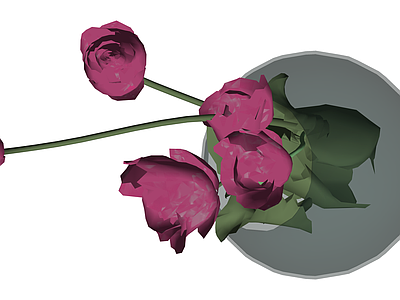 带盆花艺组合