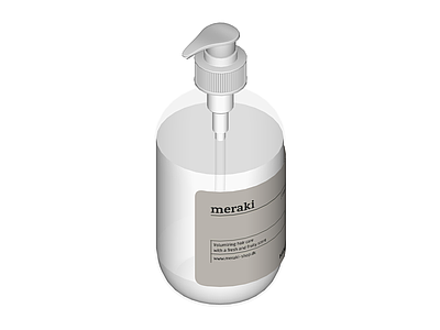 Meraki品牌按压式洗手液瓶