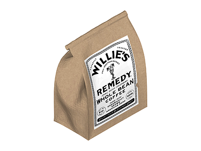 Willie's咖啡包装袋