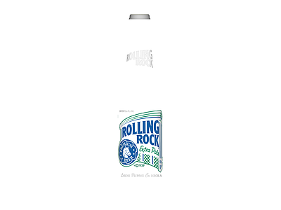 Rolling Rock啤酒瓶