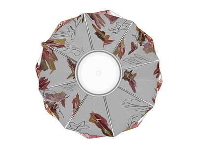 花卉图案吊灯