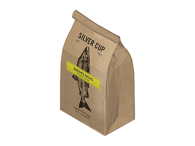SILVER CUP咖啡豆包装袋