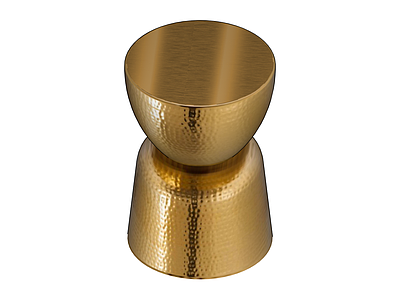 金色锤纹装饰器皿