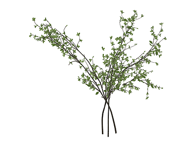 仿真绿植灌木枝条
