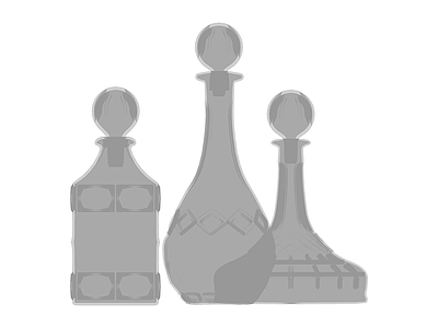 水晶玻璃酒具组合