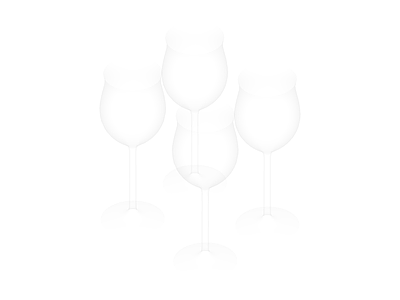 白色高脚酒杯