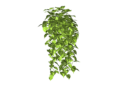 垂吊绿植模型