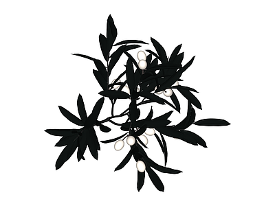 仿真绿植花艺组件