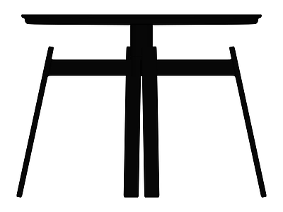 三脚圆凳/边几