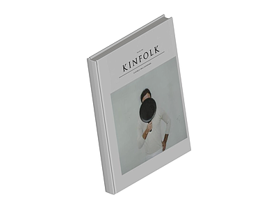Kinfolk杂志书模型