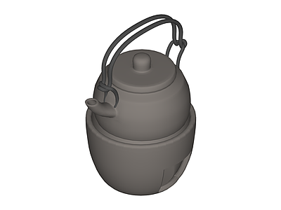 传统提梁煮茶器