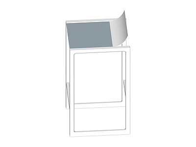 白色高脚吧台凳